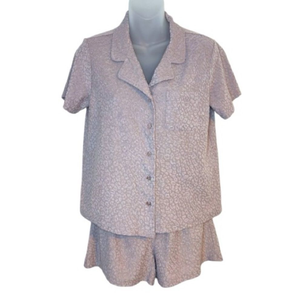 Como Sleep Women's Pink Pajama Set Size Small